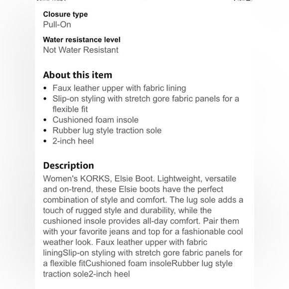 Korks Elsie Black Ankle Booties NWOB - Picture 6 of 8